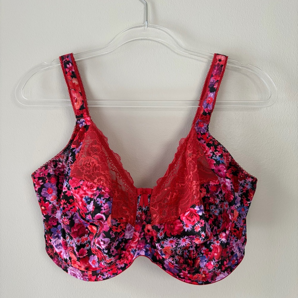 Elomi 34M Morgan Stretch Lace Banded Underwire Bra